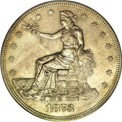 1873-CC T$1 MS63 PCGS