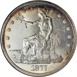 1877-CC T$1 MS64 NGC
