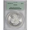 Image 3 : 1879-CC $1 MS65 PCGS