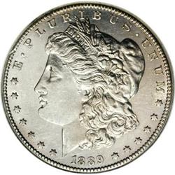 1889-CC $1 AU58 Prooflike NGC