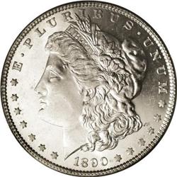 1890 $1 MS65 Deep Mirror Prooflike PCGS