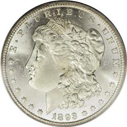 1893-CC $1 MS64 PCGS
