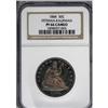 Image 3 : 1844 50C PR66 Cameo NGC