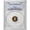 Image 3 : 1855 G$1 PR66 Deep Cameo PCGS