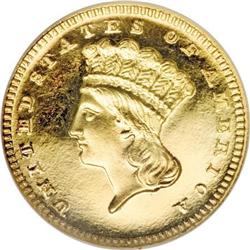 1886 G$1 PR65 Star Ultra Cameo NGC