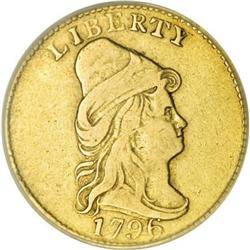 1796 $2 1/2 No Stars--Rim Damaged,