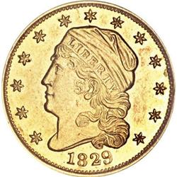 1829 $2 1/2 AU58 NGC