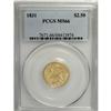 Image 3 : 1831 $2 1/2 MS66 PCGS