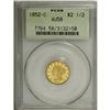 Image 3 : 1852-C $2 1/2 AU58 PCGS