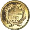 Image 2 : 1887 $3 PR64 Cameo PCGS