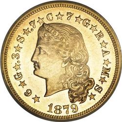1879 $4 Flowing Hair, Judd-1635, Pollock-1832,