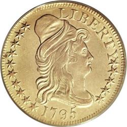 1795 $5 Small Eagle AU53 PCGS