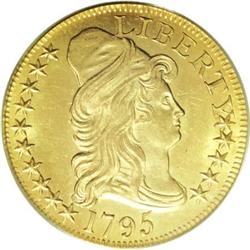 1795 $5 Small Eagle MS64 PCGS