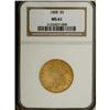 Image 3 : 1808/7 $5 MS61 NGC