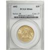 Image 3 : 1852 $10 MS66 PCGS