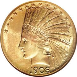 1908-S $10 MS64 NGC