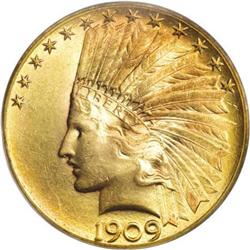 1909-S $10 MS65 PCGS