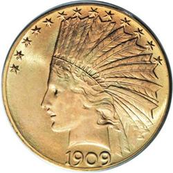 1909-S $10 MS66 PCGS