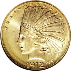 1912 $10 MS66 NGC