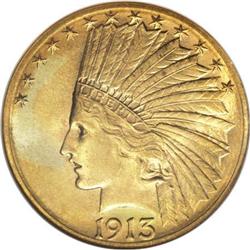 1913-S $10 MS64 NGC