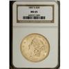 Image 3 : 1857-S $20 MS65 NGC