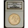 Image 4 : 1857-S $20 MS67 NGC