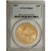 Image 3 : 1875 $20 MS63 PCGS