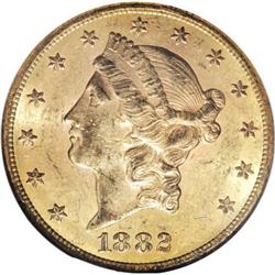 1882-CC $20 MS60 NGC