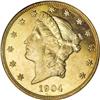 Image 1 : 1904 $20 MS65 NGC