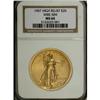 Image 3 : 1907 $20 High Relief, Wire Rim MS66 NGC
