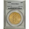 Image 3 : 1909/8 $20 MS64 PCGS