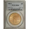 Image 3 : 1909-S $20 MS66 PCGS
