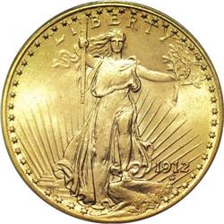 1912 $20 MS65 PCGS