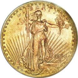 1914 $20 MS66 PCGS