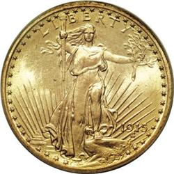 1915 $20 MS65 PCGS