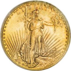 1924-D $20 MS66 PCGS