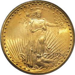 1924-S $20 MS64 PCGS