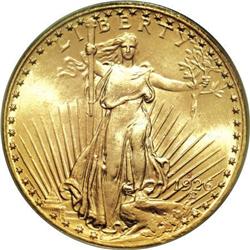 1926-S $20 MS65 PCGS