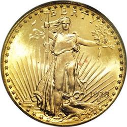 1928 $20 MS67 PCGS