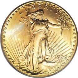 1929 $20 MS63 PCGS