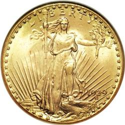 1929 $20 MS64 NGC