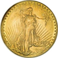 1929 $20 MS66 PCGS