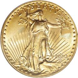 1930-S $20--Improperly Cleaned--NCS. Unc