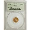 Image 3 : 1917 G$1 McKinley MS67 PCGS