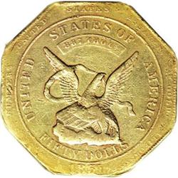 1851 $50 RE Humbert Fifty Dollar, 887 Thous.