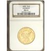Image 3 : 1852 $10 Humbert Ten Dollar MS61 NGC