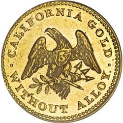 1849 $5 Norris, Gregg, & Norris Five Dollar,P.E.