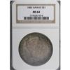 Image 3 : 1883 $1 Hawaii Dollar MS64 NGC