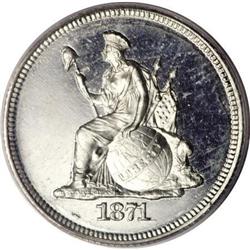 1871 10C Ten Cents, Judd-1079, Pollock-1215,
