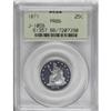 Image 3 : 1871 25C Standard Silver Quarter Dollar,